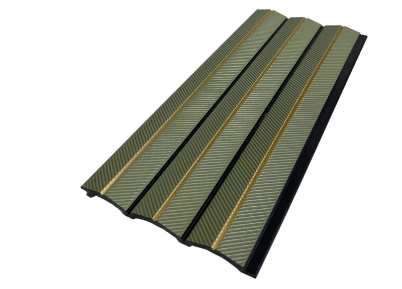 Olive Gold Groove PS Decor Wall Panel
