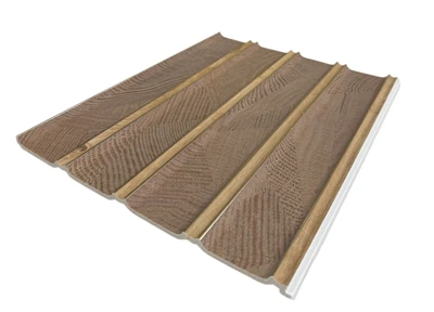 Varanlegur Stone Texture Skreytt PS Wall Panel